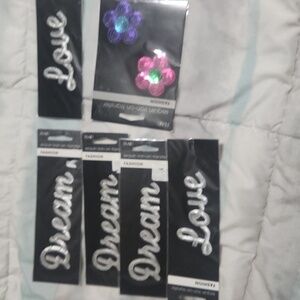 NWT Bundle of Iron-On Sequin